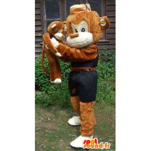 Personaggio mascotte costume spedizioni gratuite in marmoset - MASFR005422 - Silvestro e Titti mascotte
