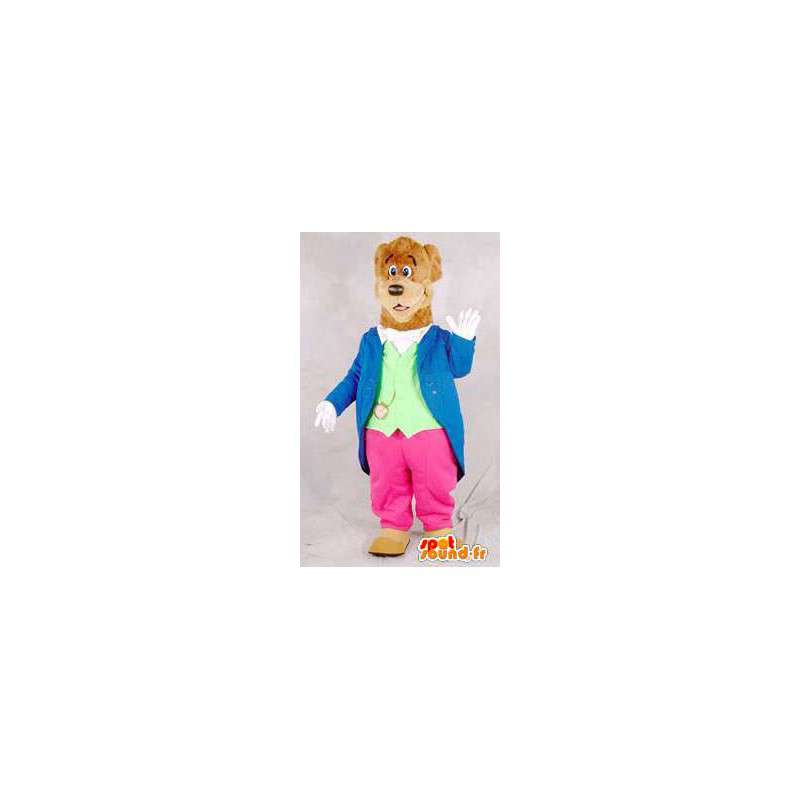 Brown bear mascot costume for adult - MASFR005429 - Bear mascot