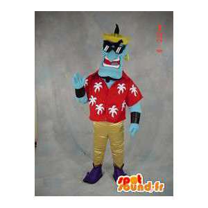Adult Costume - Aladdin Genie - Berømte karakterer maskoter - MASFR005496 - SpotSound.fr