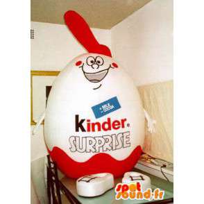 Mascot kinderegg gigantisk størrelse - MASFR005523 - kjendiser Maskoter