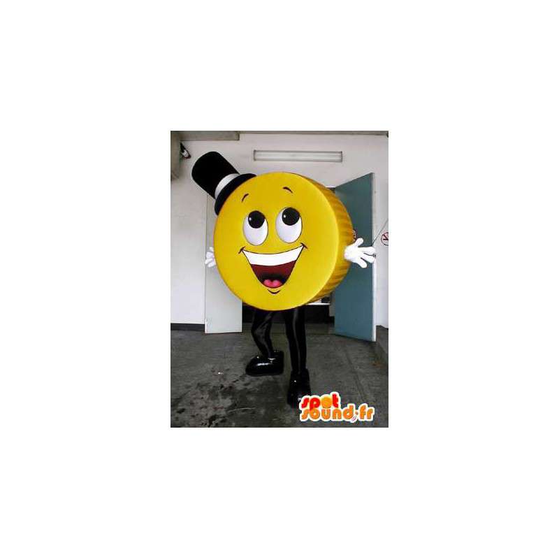 Mascot forma di moneta - MASFR005528 - Mascotte di oggetti