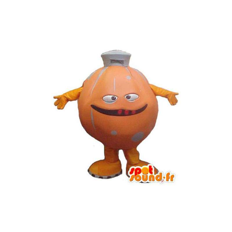 Mascotte de citrouille. Costume de citrouille - MASFR005564 - Mascotte de légumes