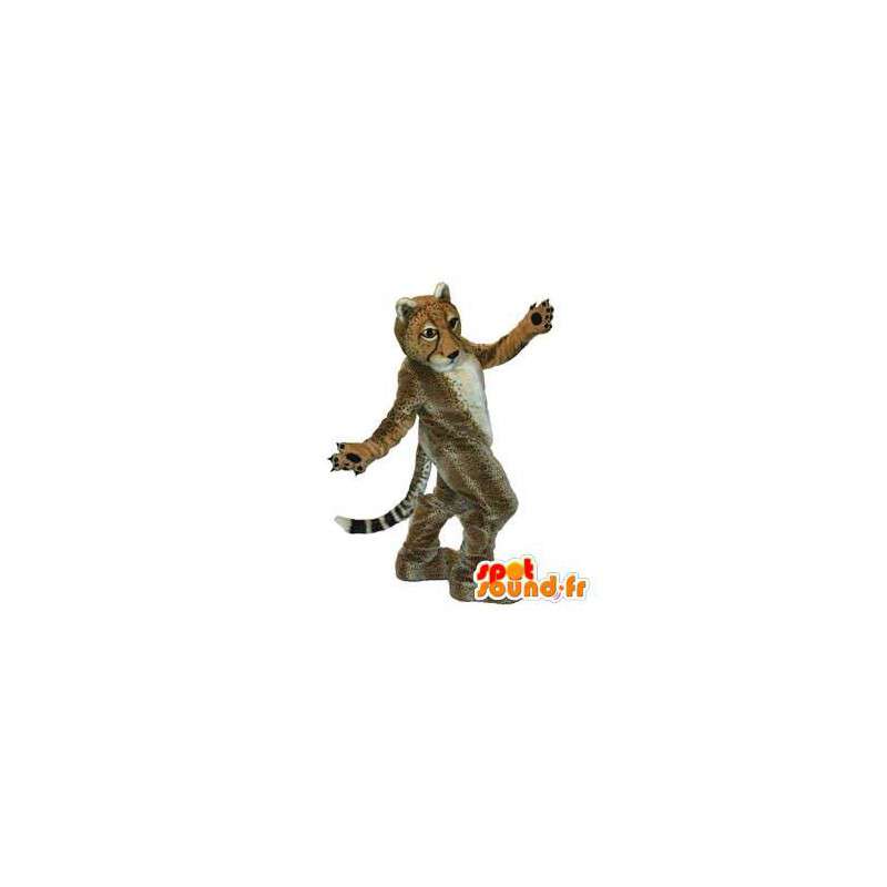 Jaguar maskot. Leopard Costume - Tiger maskoter - MASFR005592 - SpotSound.fr
