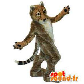 Jaguar maskotti. Leopard Costume - Tiger maskotteja - MASFR005592 - SpotSound.fr