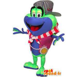 Mascotte de grenouille fashion. Costume de grenouille - MASFR005602 - Mascottes Grenouille