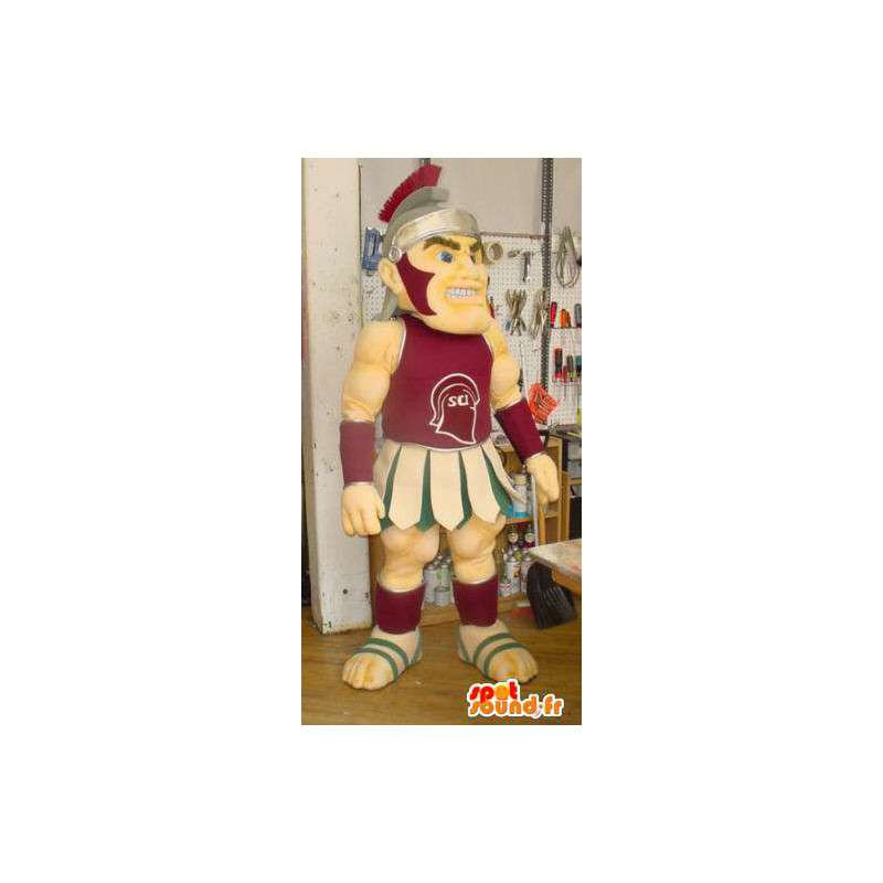 Gladiator mascot in traditional dress - MASFR005628 - Mascots of soldiers