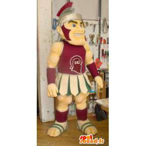 Gladiator mascot in traditional dress - MASFR005628 - Mascots of soldiers