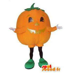 Mascotte de citrouille. Costume de citrouille - MASFR005659 - Mascotte de légumes