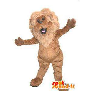 Leão de pelúcia mascote. Costume Lion - MASFR005660 - Mascotes leão