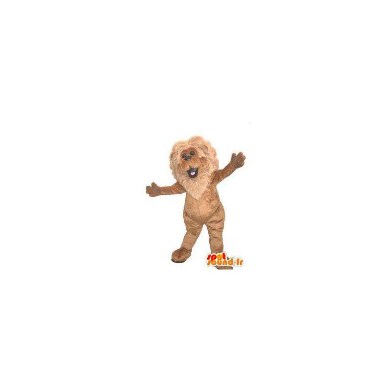 Stuffed lion mascot. Lion costume - MASFR005660 - Lion mascots
