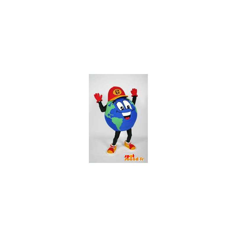 Mascot av planeten Jorden. Costume Earth - MASFR005663 - Ikke-klassifiserte Mascots