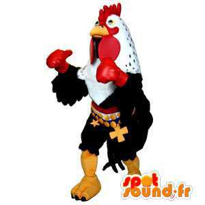 Boxer haan mascotte. Rooster Costume - MASFR005667 - Mascot Hens - Hanen - Kippen