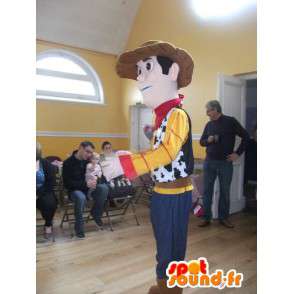 Maskot af Woody, berømt cowboy fra Toy Story-tegneserien -