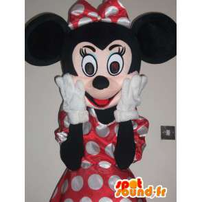 Minnie maskot, känd vän till Disneys Mickey - Spotsound maskot