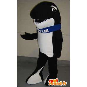 Mascotte van de beroemde orka film Willy Willy - MASFR005751 - Celebrities Mascottes