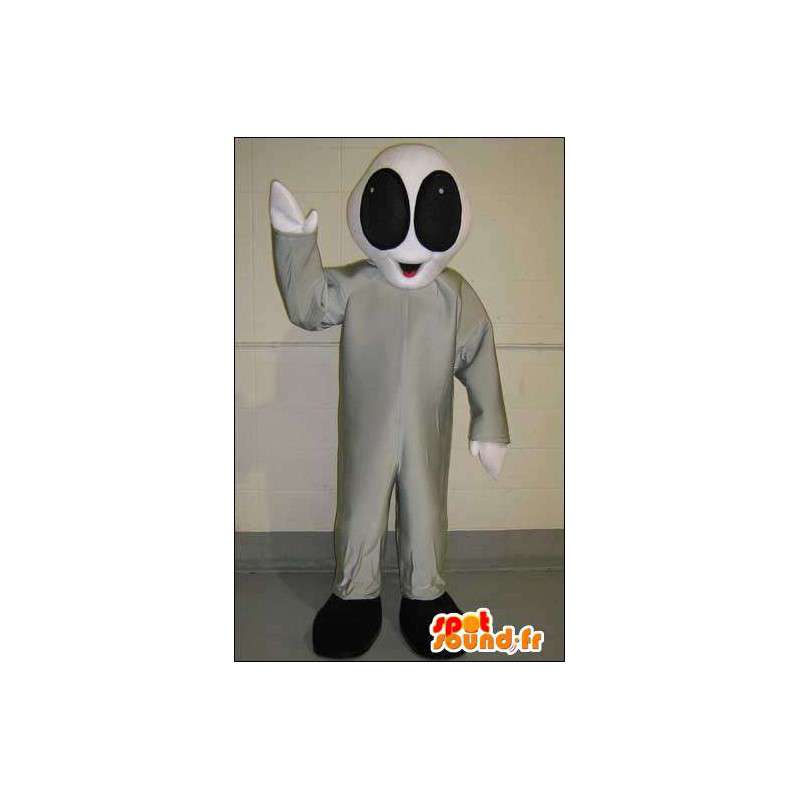 Främmande maskot, grå utomjordisk. Främmande kostym - Spotsound