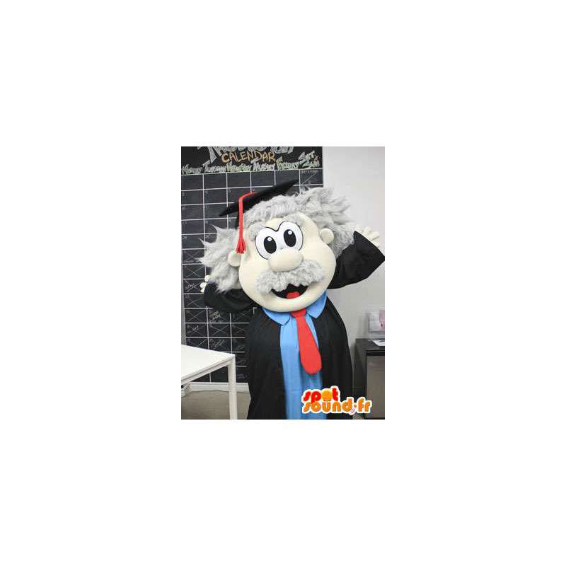 Mascot teacher. Costume graduate - MASFR005797 - Human mascots