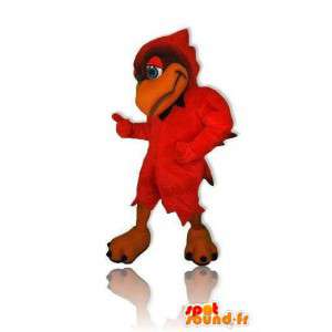 Mascot pássaro vermelho de tamanho gigante. Costume pássaro - MASFR005683 - aves mascote