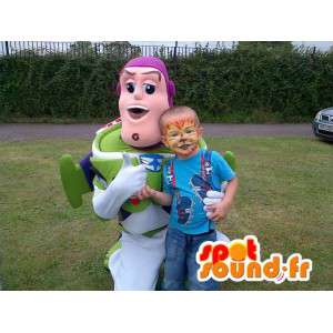 Mascot Buzz Lightyear, Toy personaje famoso cuento - MASFR005737 - Mascotas Toy Story