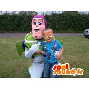 Mascot Buzz Lightyear, beroemde personage uit Toy Story - MASFR005737 - Toy Story Mascot