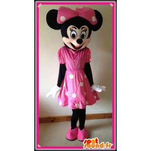 Minnie mascot, famous girlfriend Mickey Disney - MASFR005738 - Mickey Mouse mascots