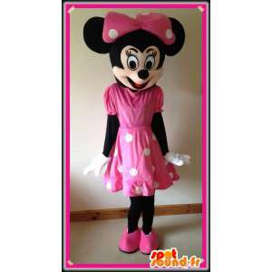 Minnie maskotti, kuuluisa tyttöystävä Mickey Disney - MASFR005738 - Mikki Hiiri Maskotteja