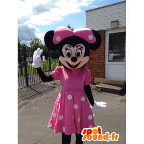Minnie maskot, známý přítelkyně Mickey Disney - MASFR005738 - Mickey Mouse Maskoti