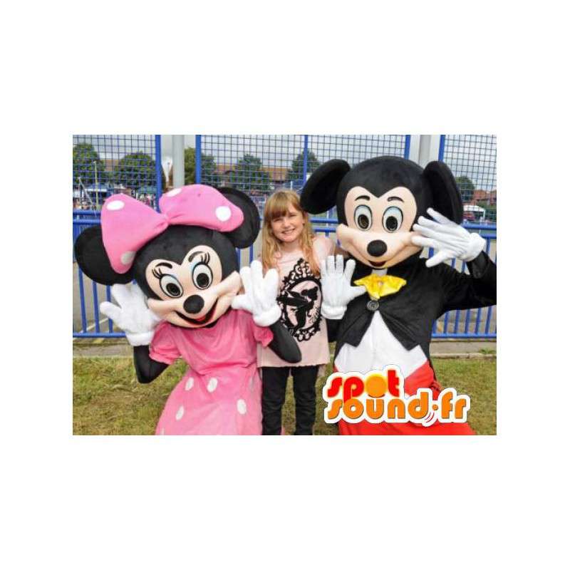 Maskotki Disney Mickey i Minnie. Zestaw 2 - MASFR005741 - Mickey Mouse maskotki