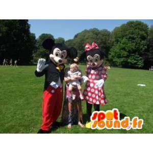 Mascotas de Mickey y Minnie de Disney. Pack de 2 - MASFR005741 - Mascotas Mickey Mouse