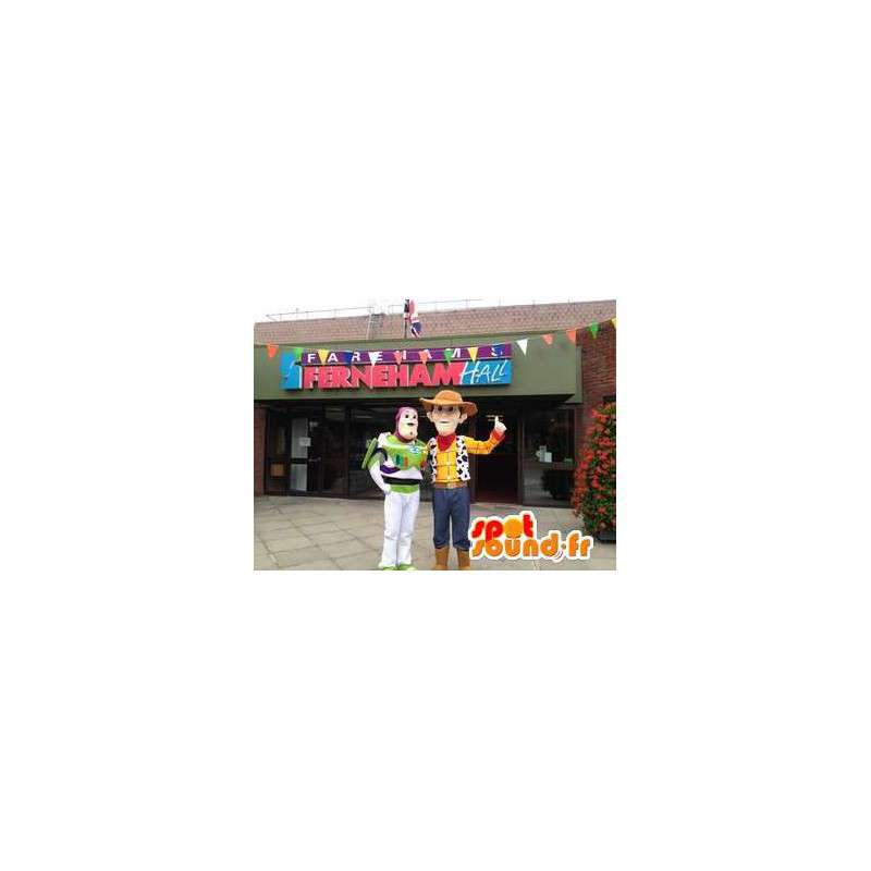 Maskottchen Woody und Buzz Lightyear Toy Story - MASFR005747 - Maskottchen Toy Story