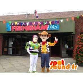 Mascot Woody e Buzz Lightyear, Toy Story - MASFR005747 - Mascotte Toy Story