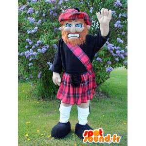 Schotten mascotte. Scottish Costume - MASFR005923 - man Mascottes