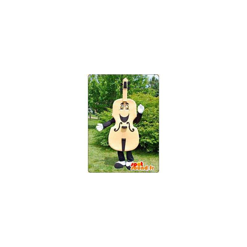 Fiolin maskot, gigantiske bass. fiolin Costume - Objekt maskoter - MASFR005933 - SpotSound.fr