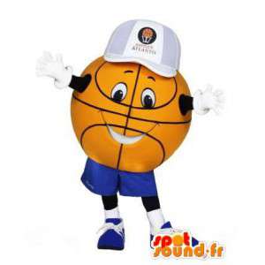 巨大なバスケットボールのマスコット。バスケットボールコスチューム-MASFR005947-スポーツマスコット