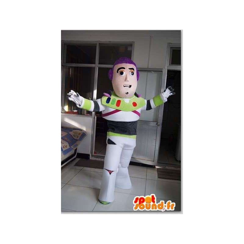 Maskot Buzz Lightyear, která je známá postava z Toy Story - MASFR006025 - Toy Story Maskot