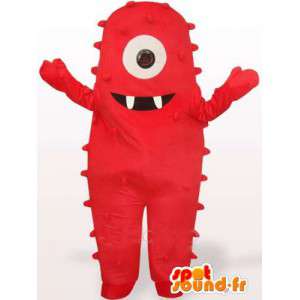 Maskot red další pozemní. red monster kostým - MASFR006029 - Maskoti netvoři