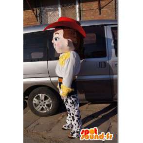 Mascot Jessie's girlfriend of the cartoon Woody Toy Story - MASFR006031 - Mascots Toy Story