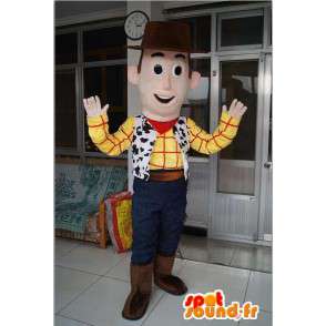 Mascot Woody, famoso cartone animato Toy Story cowboy - MASFR006032 - Mascotte Toy Story