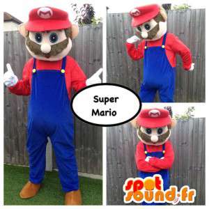 Mascotte de Mario, célèbre personnage de jeux vidéo - MASFR006045 - Mascottes Mario