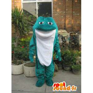 Maskotti jättiläinen vihreä rupikonna. rupikonna Costume - MASFR006061 - sammakko Mascot