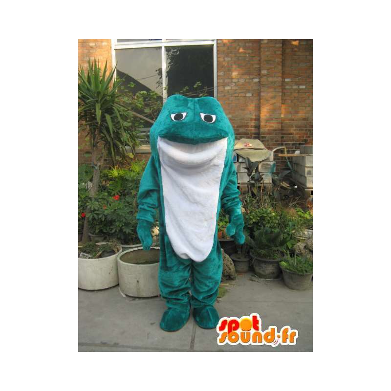 Mascot gigante sapo verde. Costume sapo - MASFR006061 - sapo Mascot