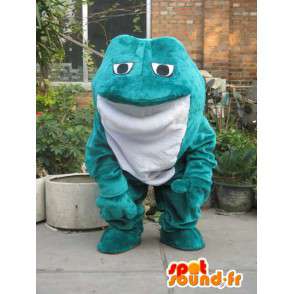 Mascotte reusachtige groene pad. Toad Kostuum - MASFR006061 - Kikker Mascot