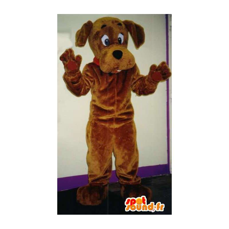 Brown Hund Maskottchen anpassbare - MASFR005822 - Hund-Maskottchen