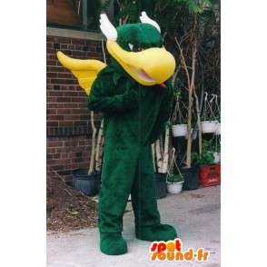 Mascot groen en geel griffin. Costume Griffin - MASFR005825 - uitgestorven dieren Mascottes