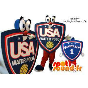 Mascot vodní pólo, obří velikost - MASFR005843 - Neutajované Maskoti
