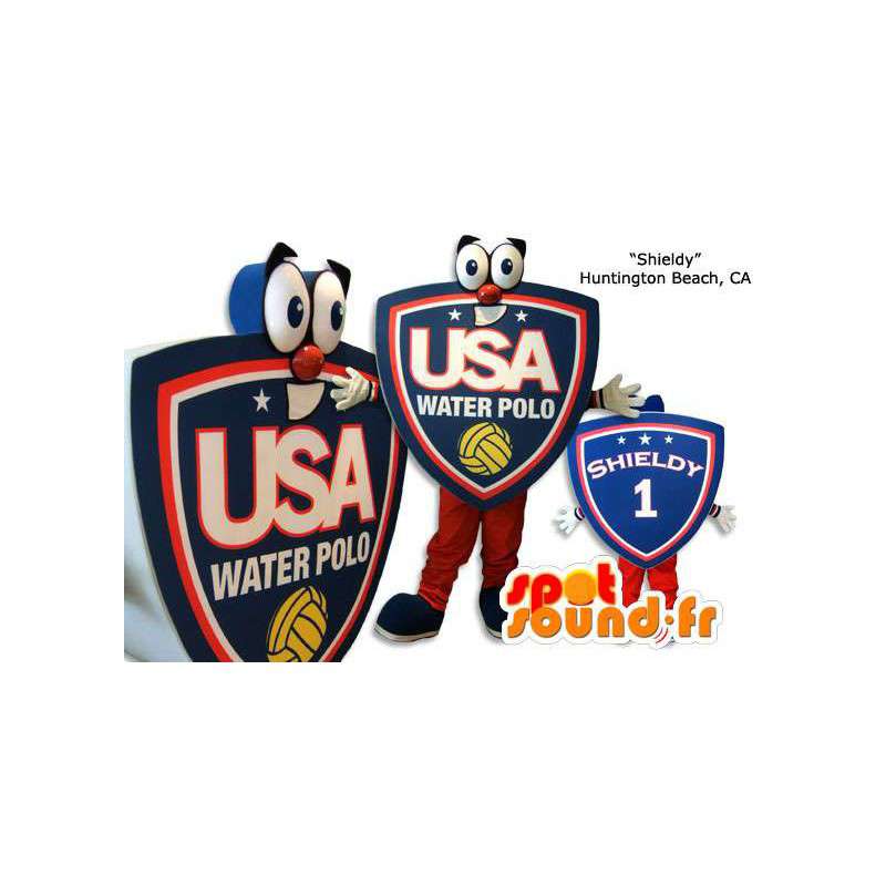 Waterpolo mascot, giant size - MASFR005843 - Mascots unclassified