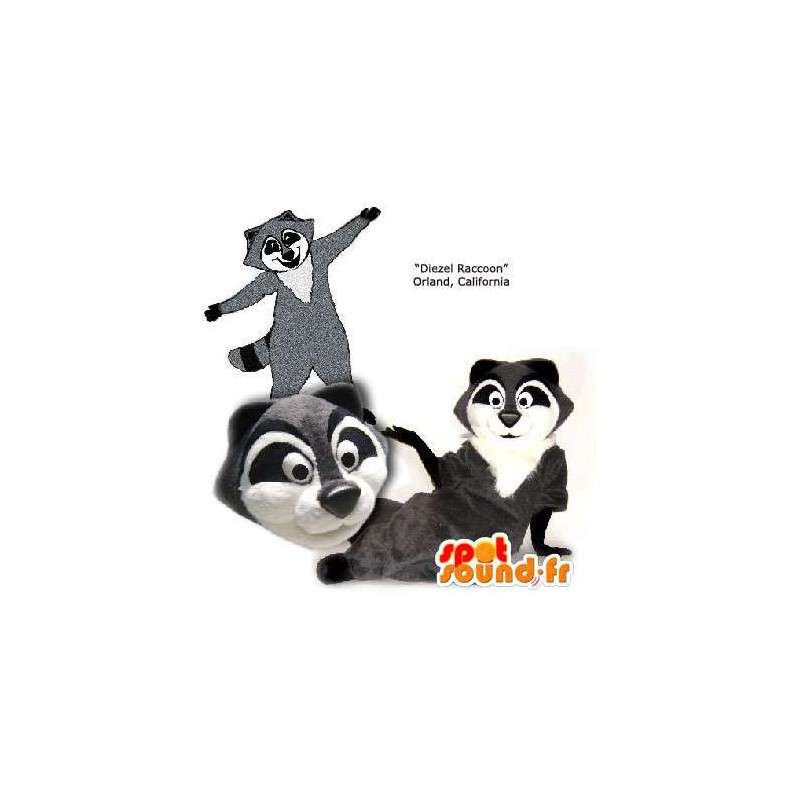 Mascot wasbeer. Raccoon Suit - MASFR005857 - Mascottes van pups