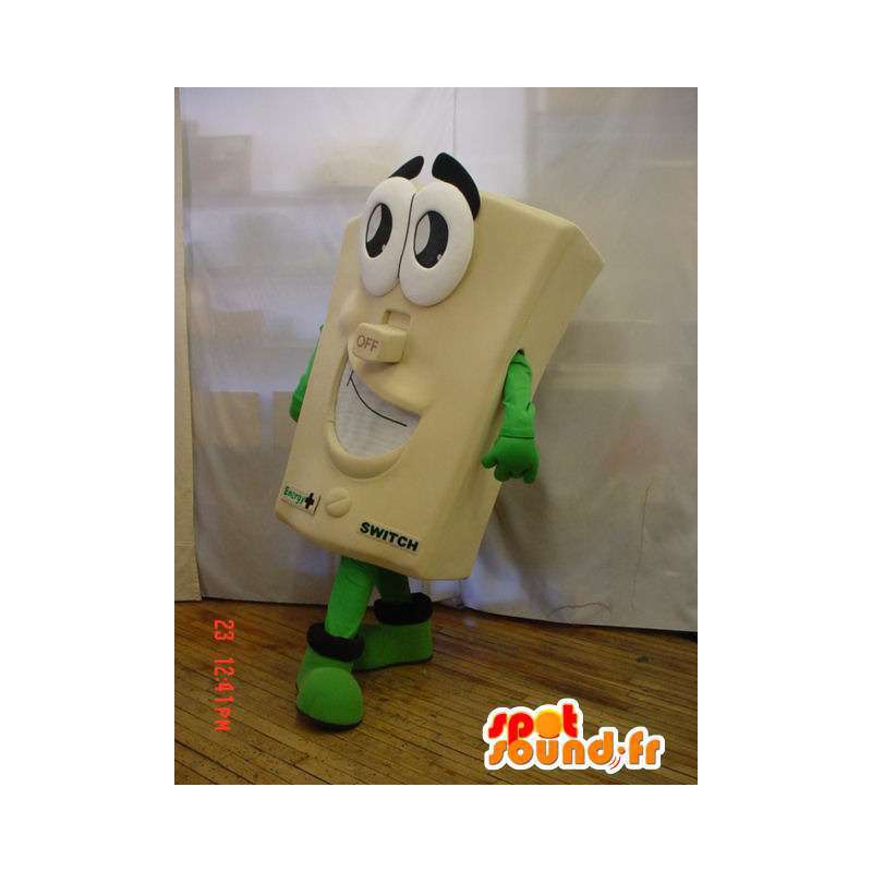 Switch giant mascot. Costume switch - MASFR005895 - Mascots of objects