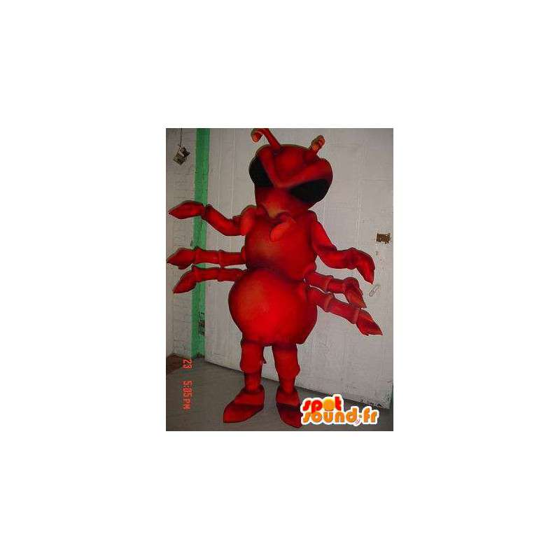 Ant mascot red giant. Costume ants - MASFR005896 - Mascots Ant