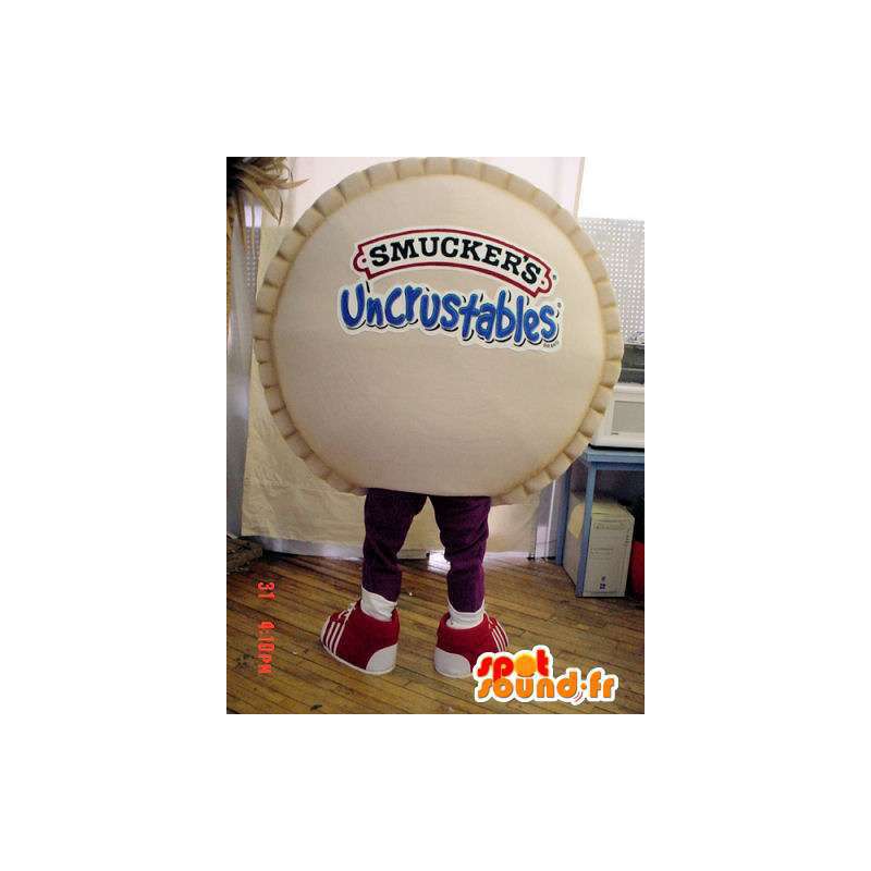 Brun pie maskot. Giant Cake Costume - Bakverk maskoter - MASFR005927 - SpotSound.fr
